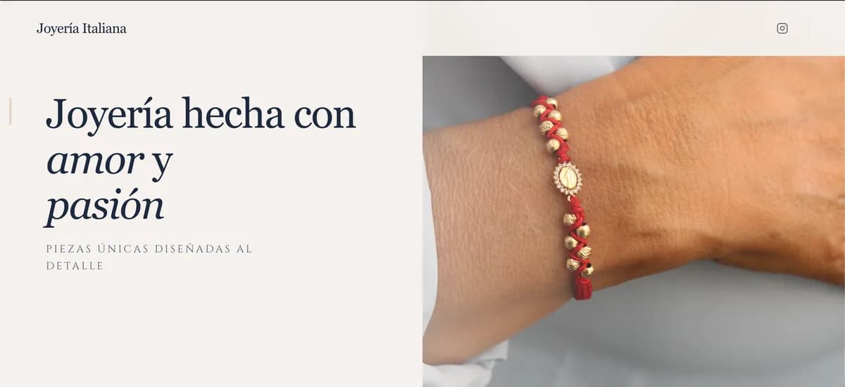 Proyecto Joyeria italiana